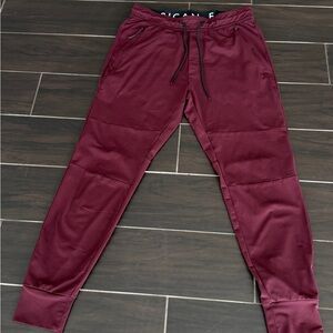 American Eagle Jogger Mens Small Red Sweatpants Athletic Pant Run 27x27